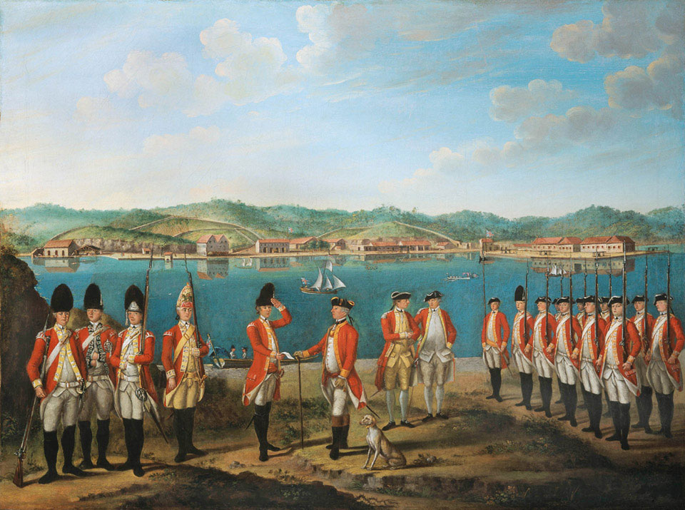 Lieutenant-Colonel Robert Watson, 25th Regiment of Foot, Menorca, 1769 (c)