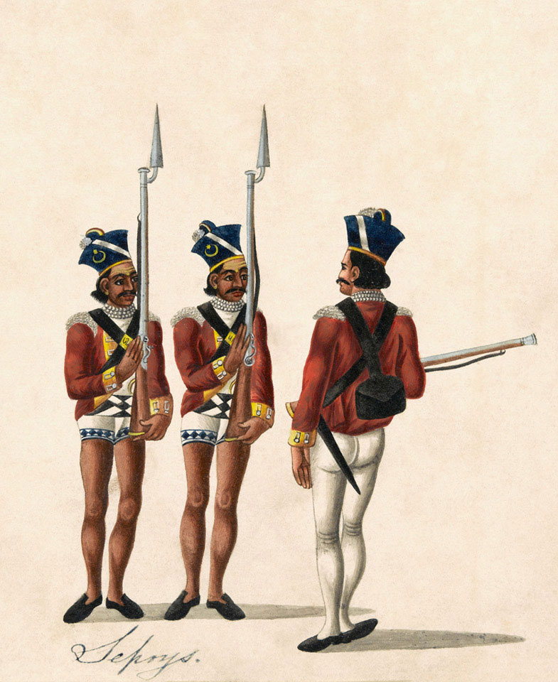 Indian Sepoys, 1815 (c)