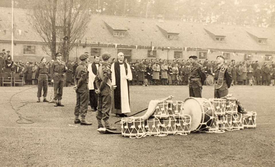 The Presentation Of New Colours To 1st Battalion, The Royal Norfolk ...