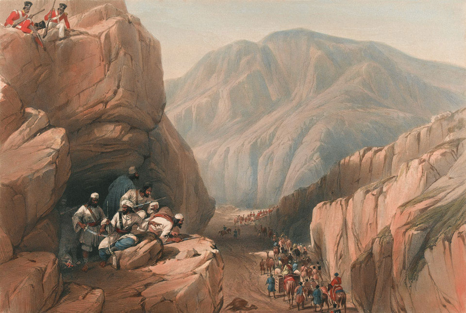 'The Wild Pass of Siri-Kajoor', 1840 (c)