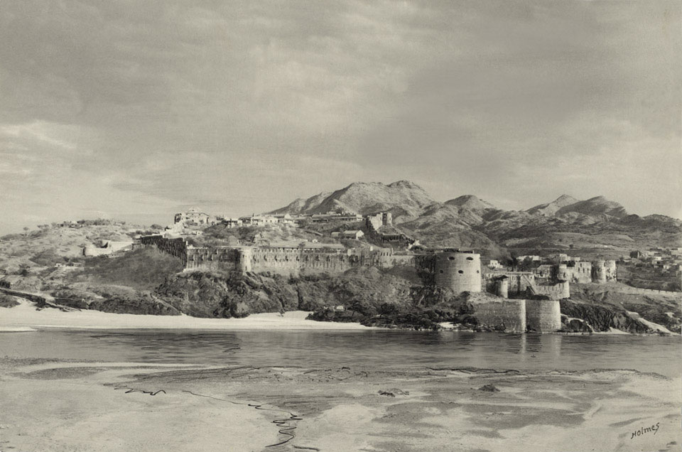 Attock fort on the River Indus, 1919