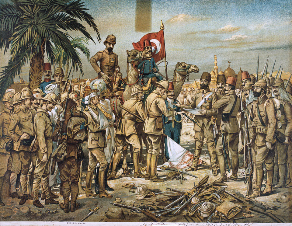 'British Capitulation at Kut-El-Amara', 1916