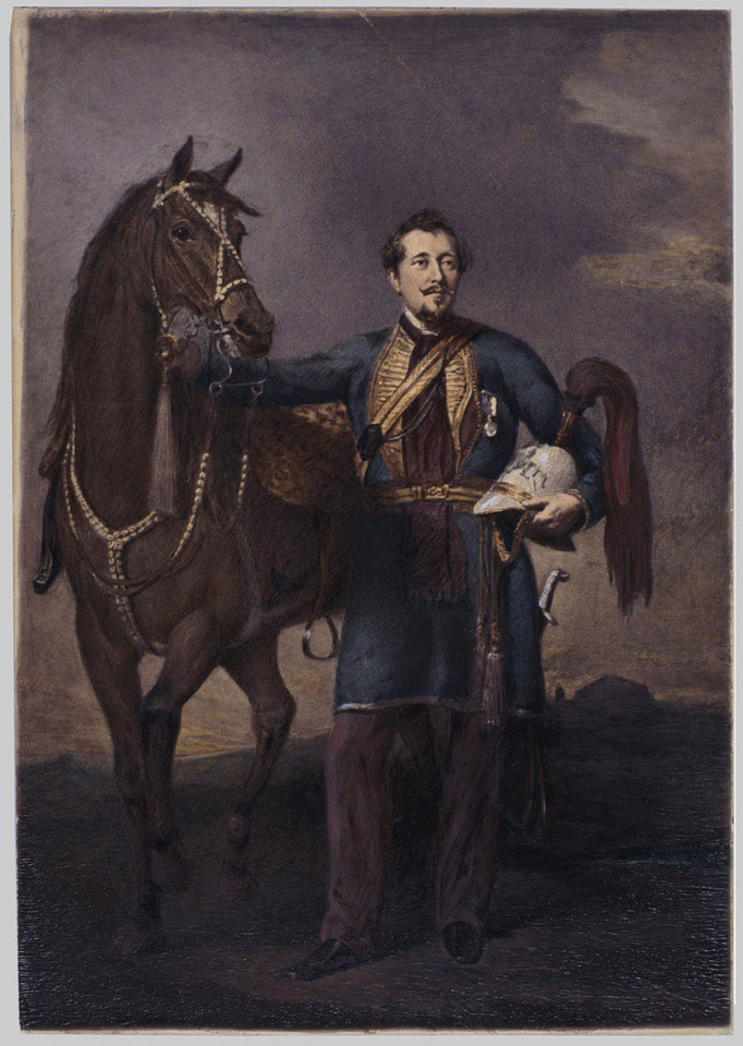 Colonel Alexander Dewar of Vogrie, Midlothian, 1st Cavalry Gwalior (Scindia's) Contingent, 1850 (c)