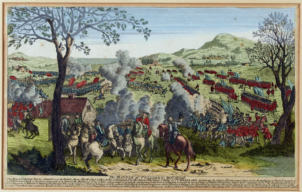 The Battle of Culloden 16 April 1746.