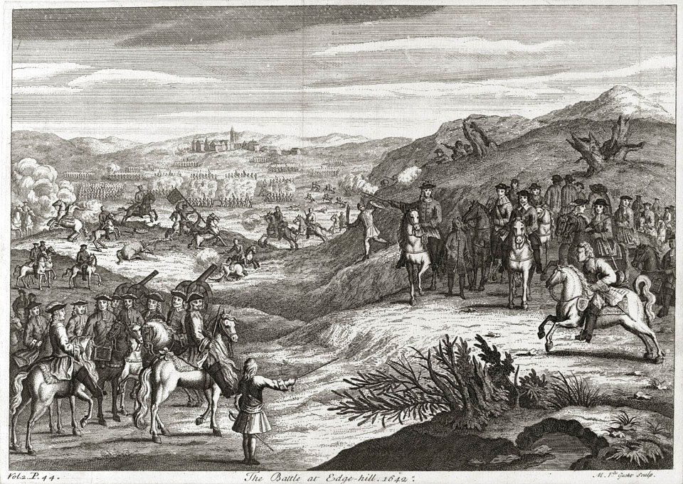 The Battle of Edgehill, 1642