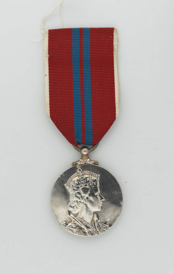 Queen Elizabeth II Coronation Medal, Corporal F J Edwards ...
