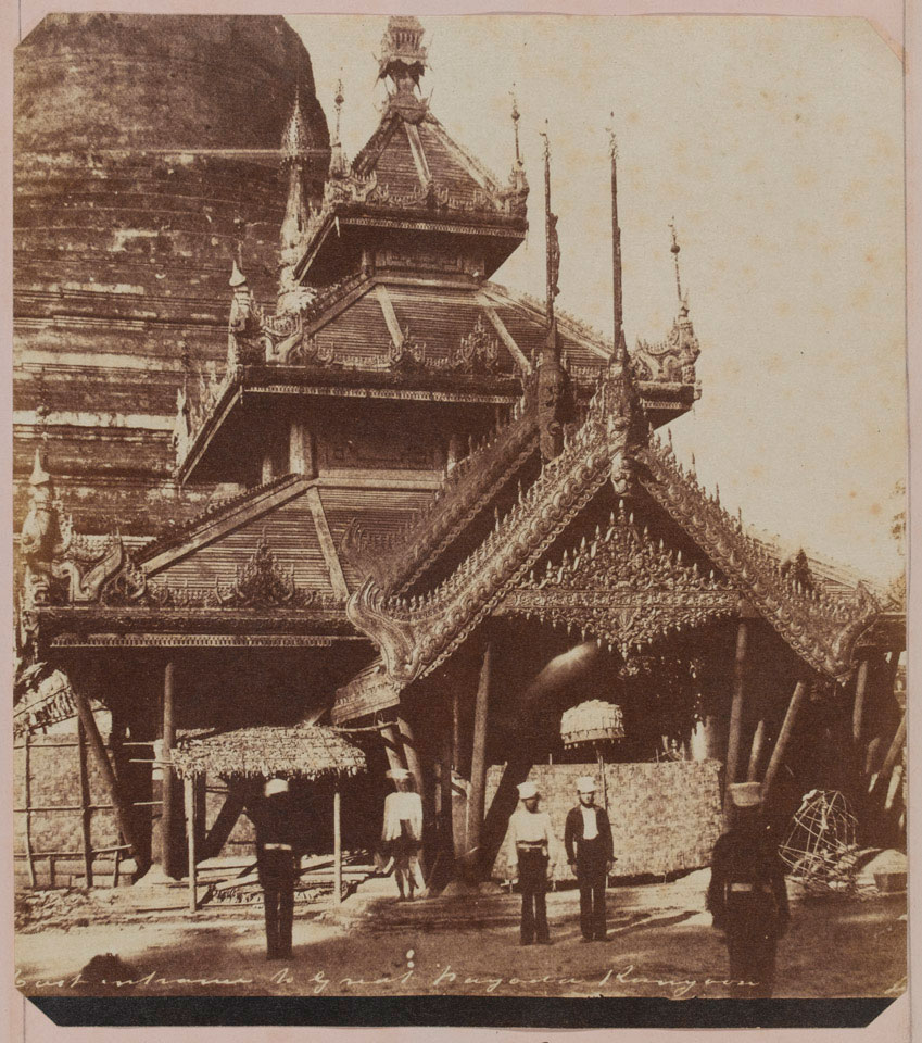 The Great Pagoda at Rangoon, 1852 | Online Collection | National Army ...