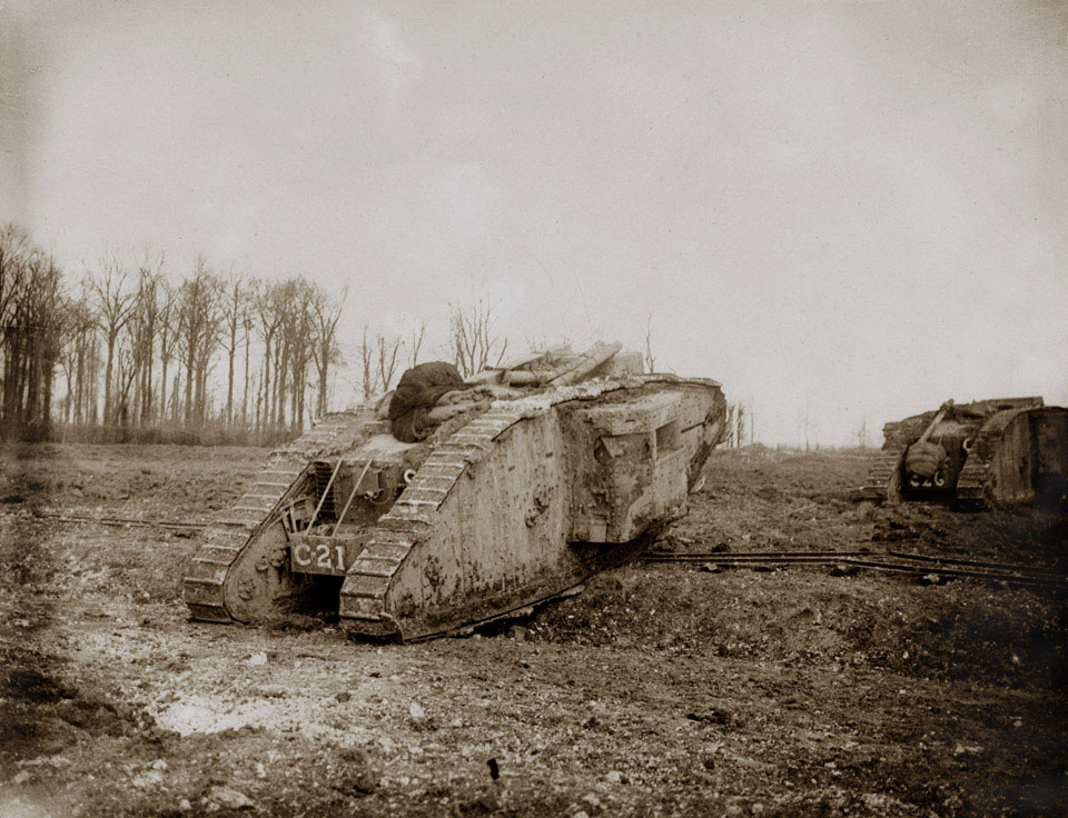Mark II tanks, 1917