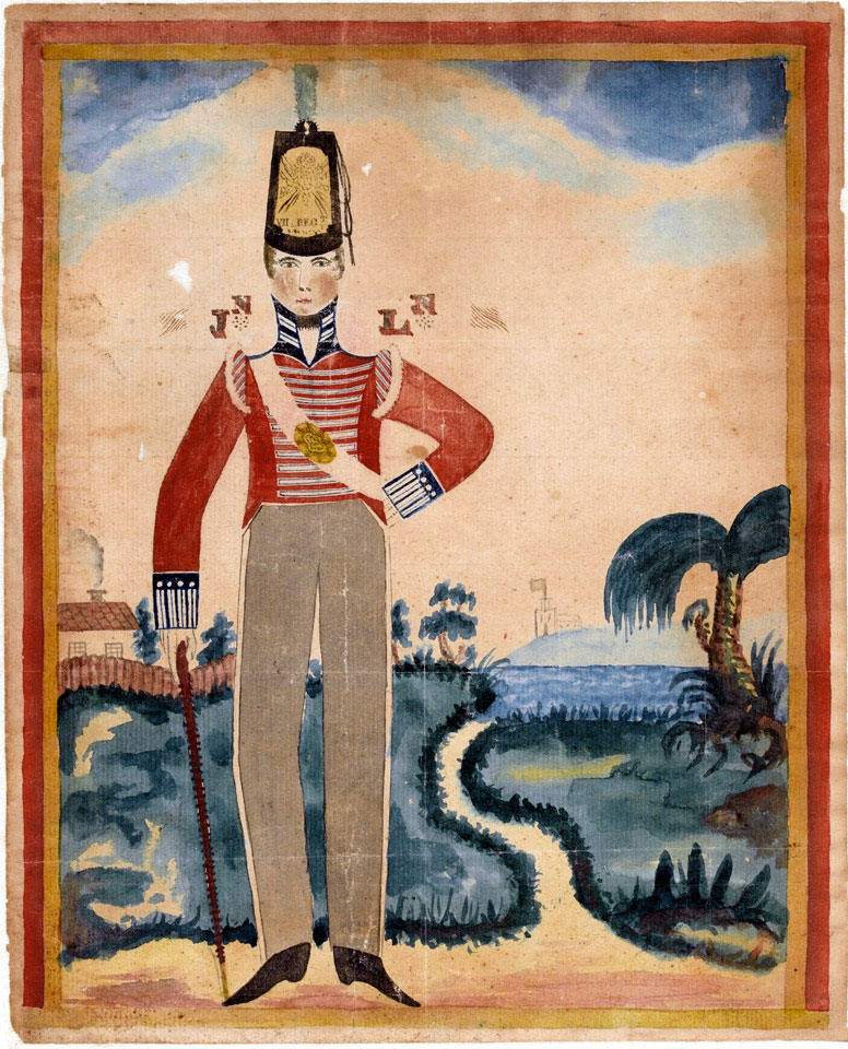 A private of the 7th Regiment of Foot (Royal Fusiliers) in the Caribbean, 1805 (c)