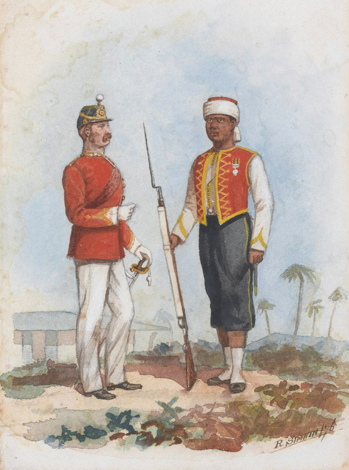 Infantry, West India Regiment, 1876