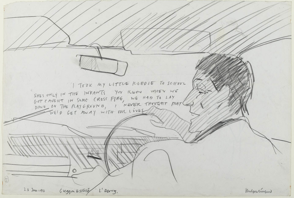 A Father's testimony 'Creggan Estate, L'Derry', Northern Ireland, 1972