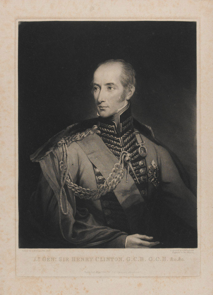 Lieutenant General Sir Henry Clinton, 1827 (c) Online Collection