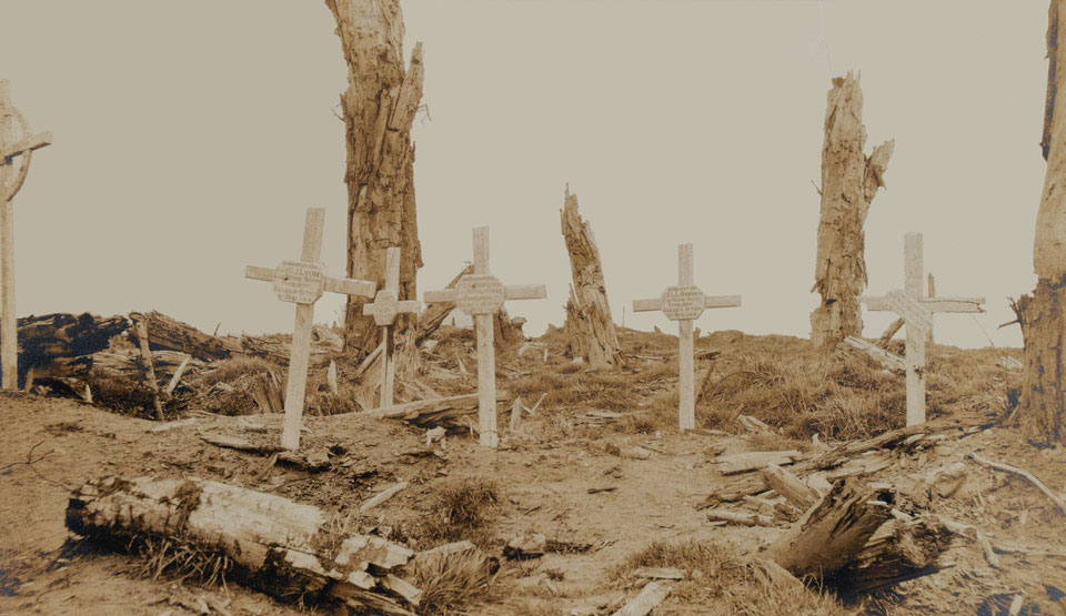 British graves on the Western Front