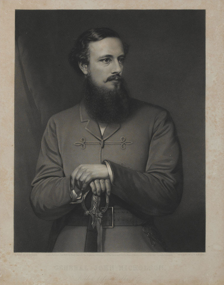 General John Nicholson, Killed before Delhi, 1857
