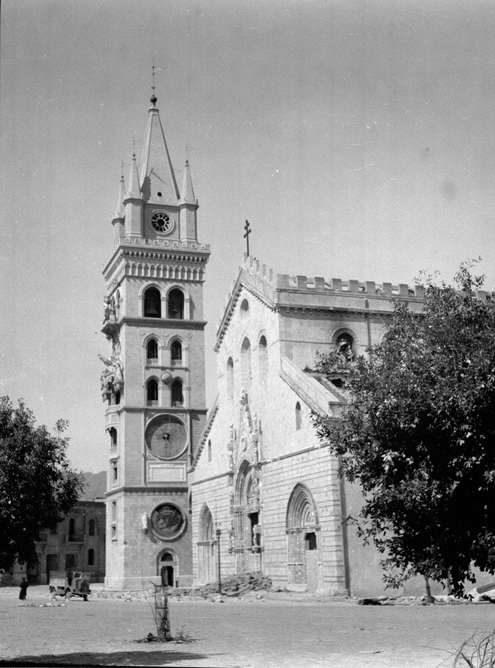 Messina Cathedral, Sicily, 1943 | Online Collection | National Army ...