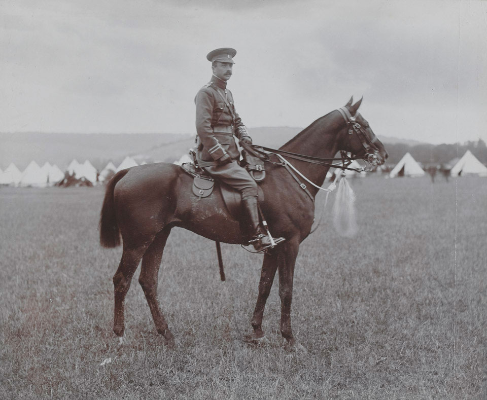 Major A W Parsons, 19th (Queen Alexandra's) Hussars, 1908 (c)