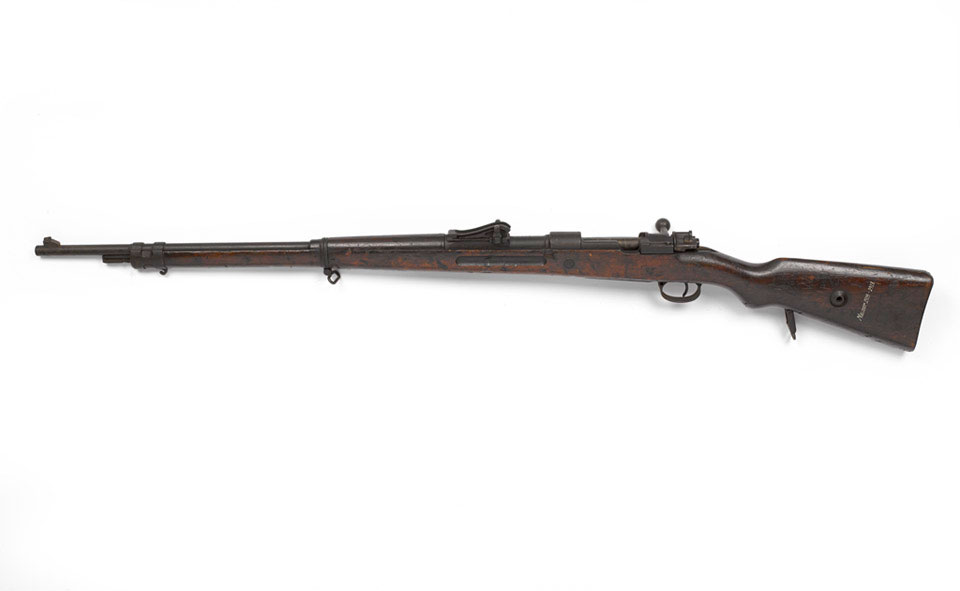 Mauser Gewehr 98 7.92 mm bolt action rifle, 1917 | Online Collection ...