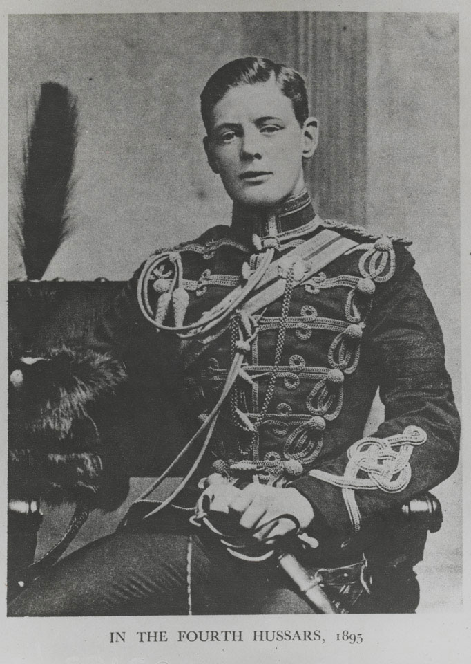 Second Lieutenant Winston S Churchill, 4th Queen's Own Hussars, 1895