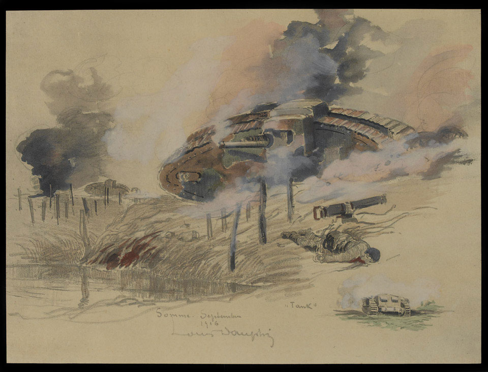 Tank Somme Septembre 1916