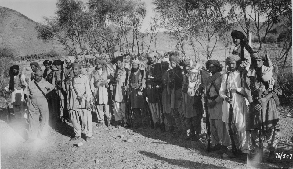 A group of Khasadars, Waziristan, 1946 (c)