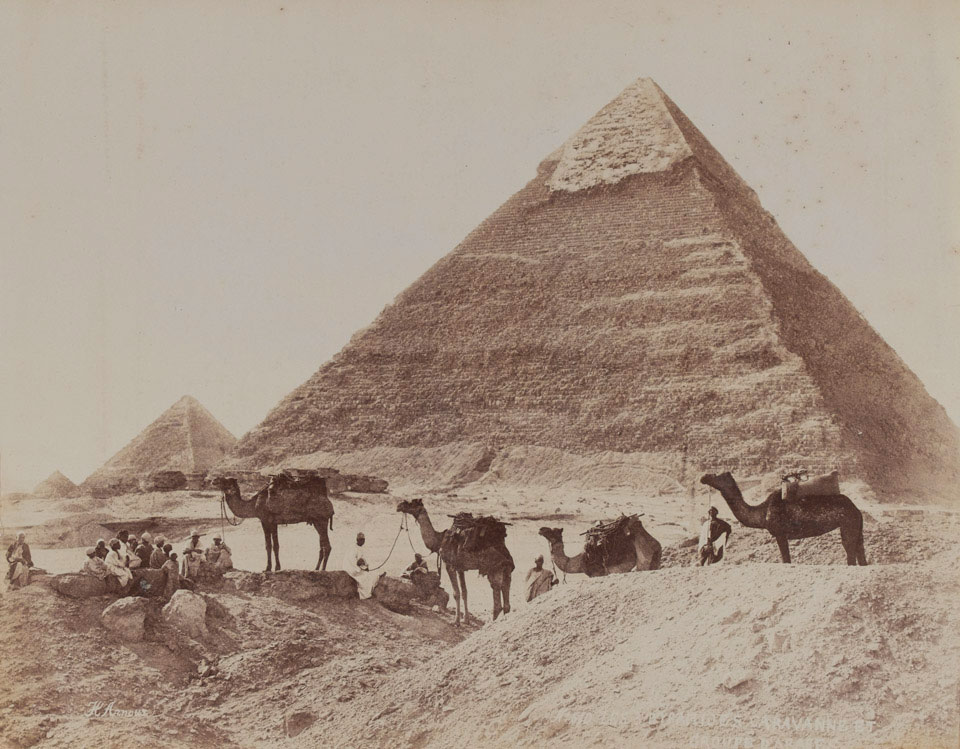 The Great Pyramid at Giza, 1900 (c) | Online Collection | National Army ...