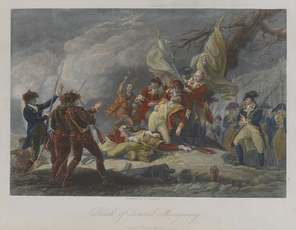 Death of General Montgomery, 1775