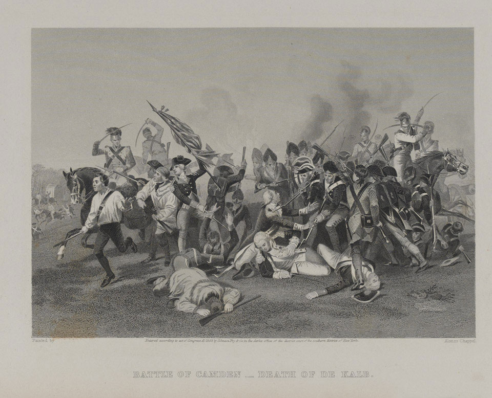 The Battle of Camden, 1780