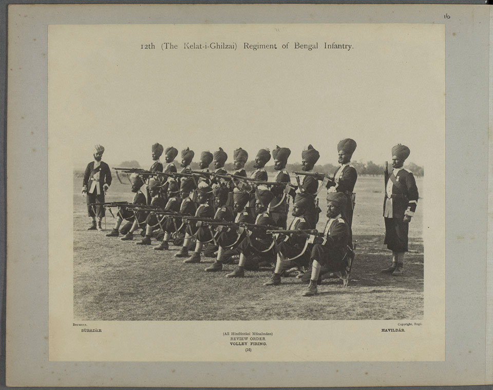 '12th (The Kelat-I-Ghilzai) Regiment of Bengal Infantry', 1893 | Online ...