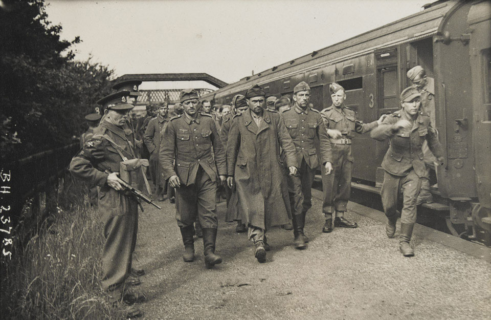 First German Prisoners Arrive In England June 1944 Online Collection