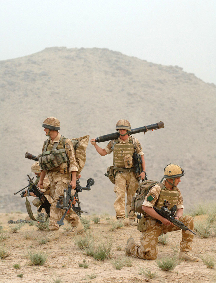 81 mm mortar team, 3rd Battalion, The Parachute Regiment, Operation JANUB ZILZILA, Zabul, Afghanistan, 2008