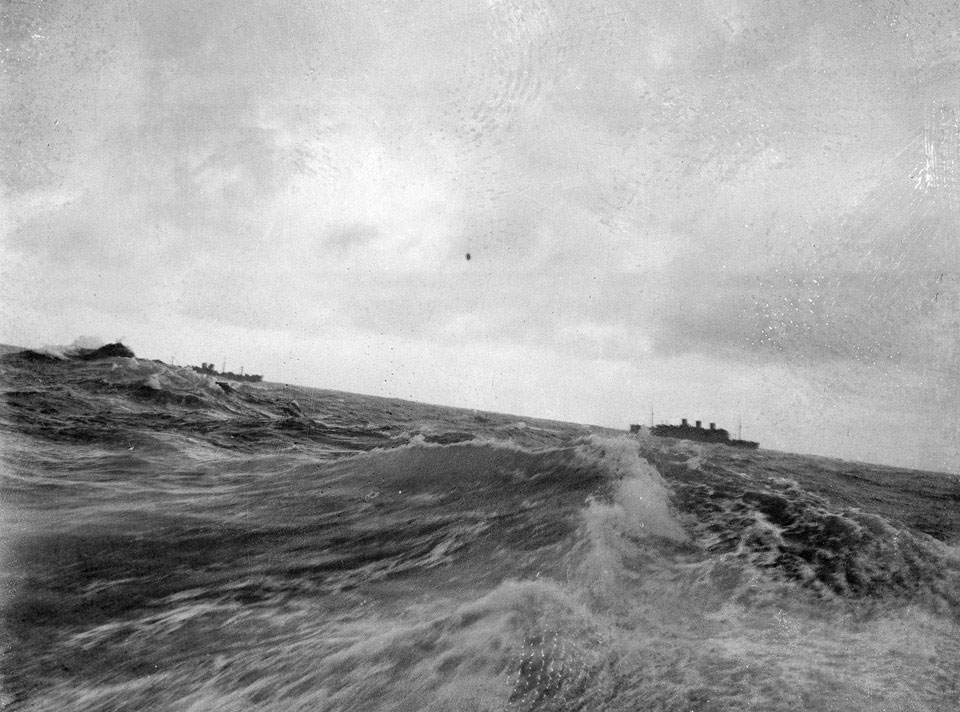 'Running into the Indian Ocean', HMT Orion, en route to Egypt, 1941