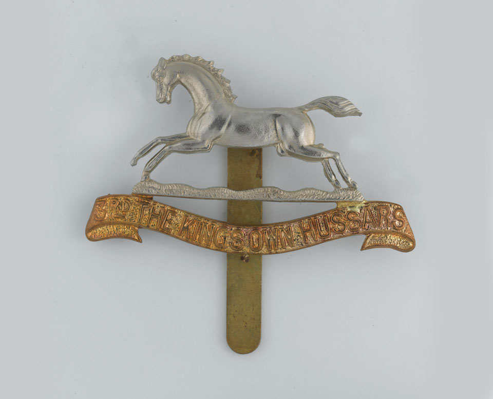 Cap badge, other ranks, 3rd The King's Own Hussars, 1902 (c)