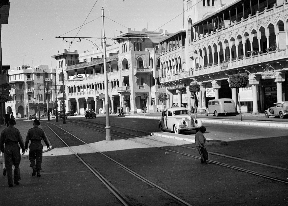 'Suburb of Heliopolis. British quarter of Cairo', Egypt, 1942 (c ...