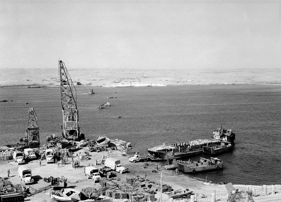 'Tobruk harbour', Libya, 1942
