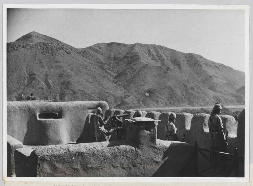 Tochi Scouts garrisoning a frontier outpost, North Waziristan, 1944