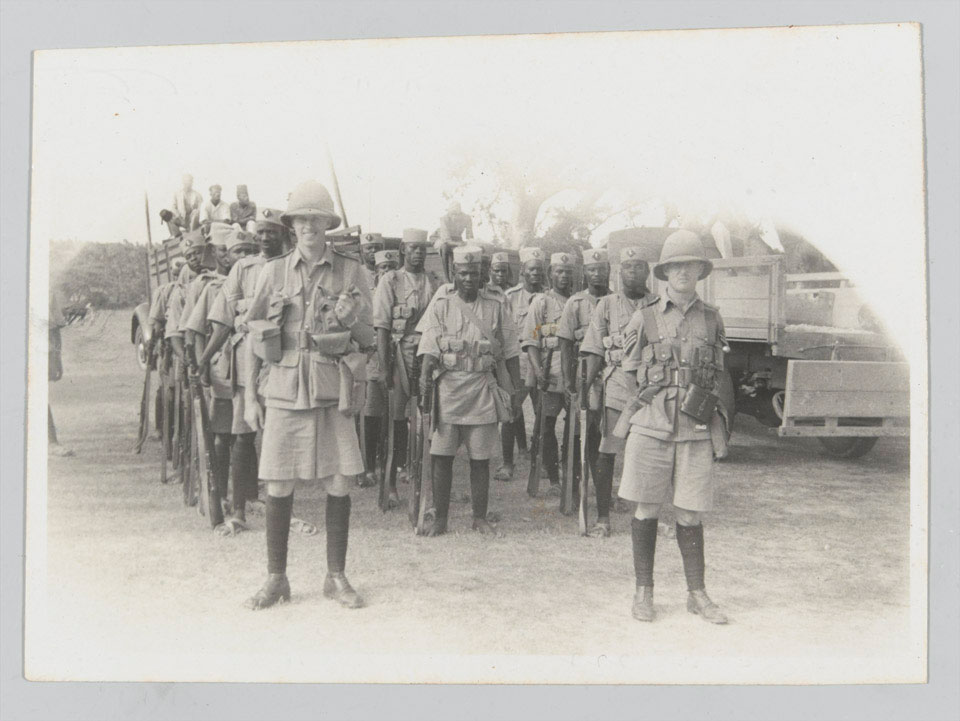 Number 5 Platoon, 'B' Company, 4th (Uganda) Battalion, The King's ...