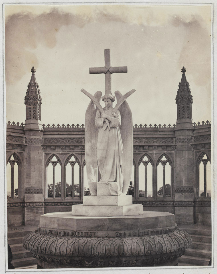 'The Angel of Pity' in the Memorial Garden, Cawnpore, 1867