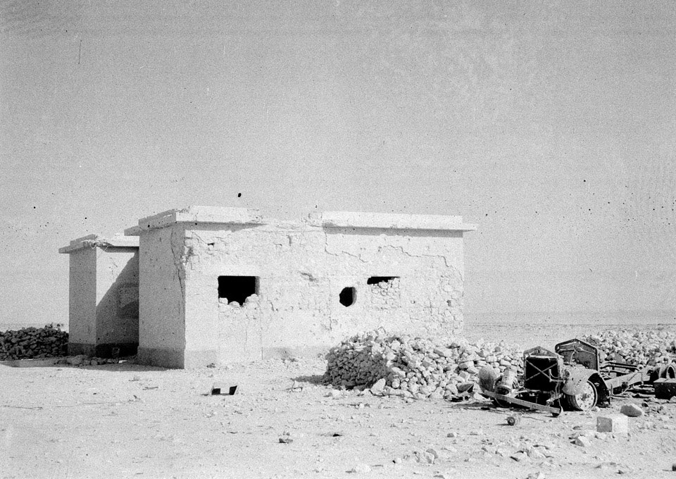 Blockhouse at Sidi Rezegh, Libya, 1941