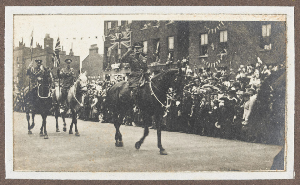 Field Marshal Sir Douglas Haig at the Victory March, London, 1919