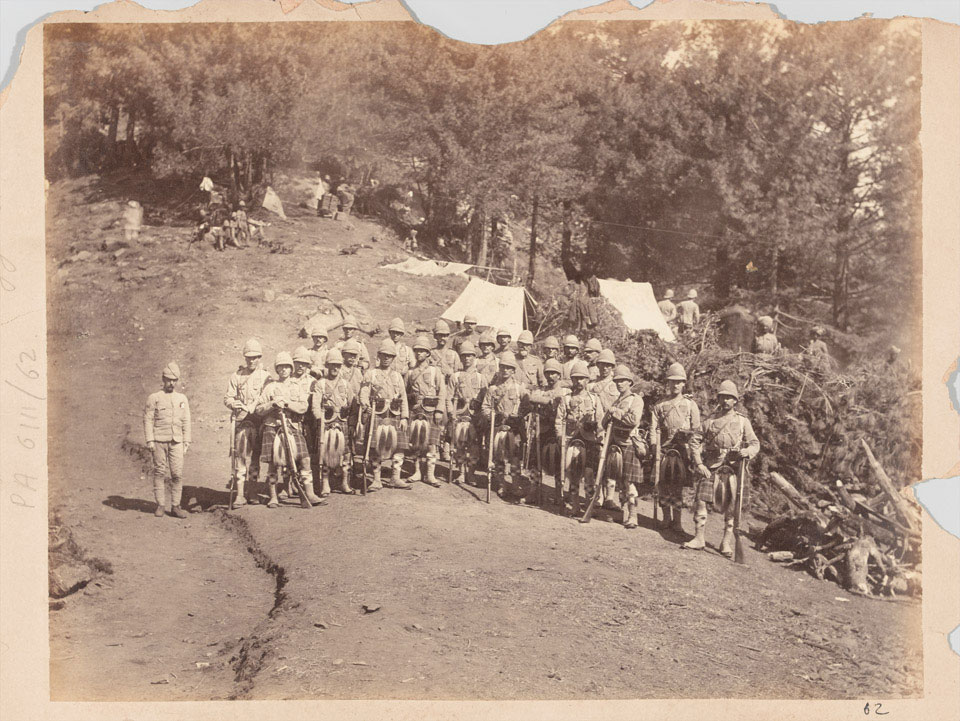 Seaforth Highlanders (Ross-shire Buffs, The Duke of Albany's), Black Mountain Expedition, 1888
