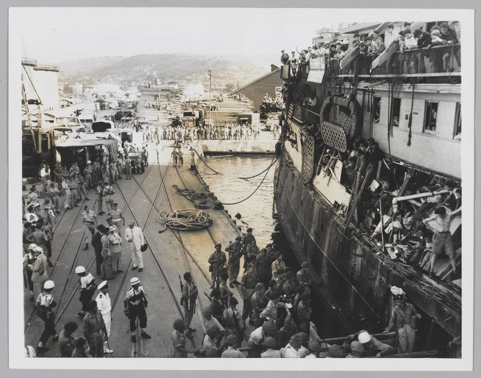 The 'Exodus' at Haifa, July 1947