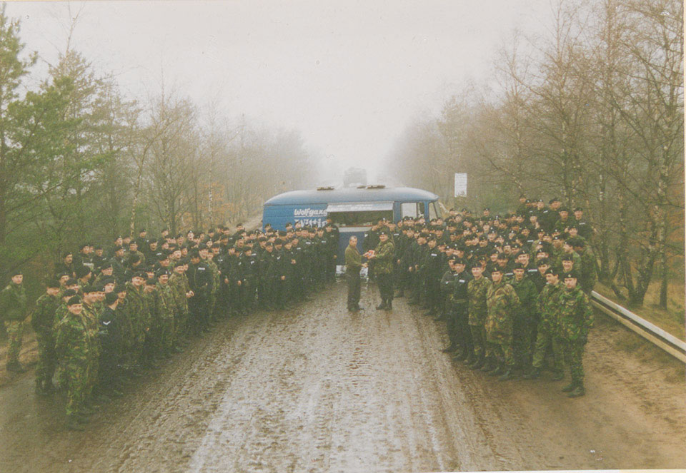 1 Royal Tank Regiment's last ever farewell to the Soltau-Lüneburg Training area, 1993