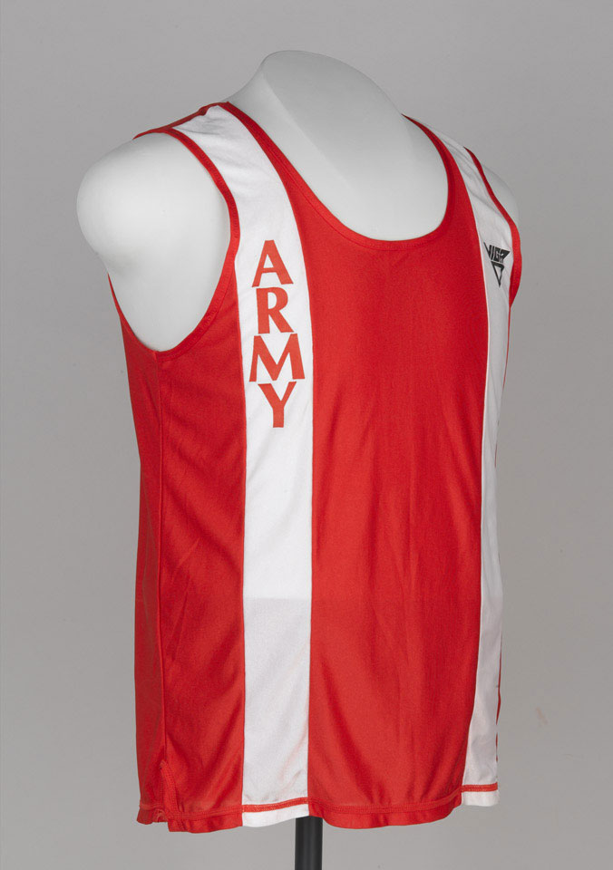 Physical training vest of Kriss Akabusi, 1993 season
