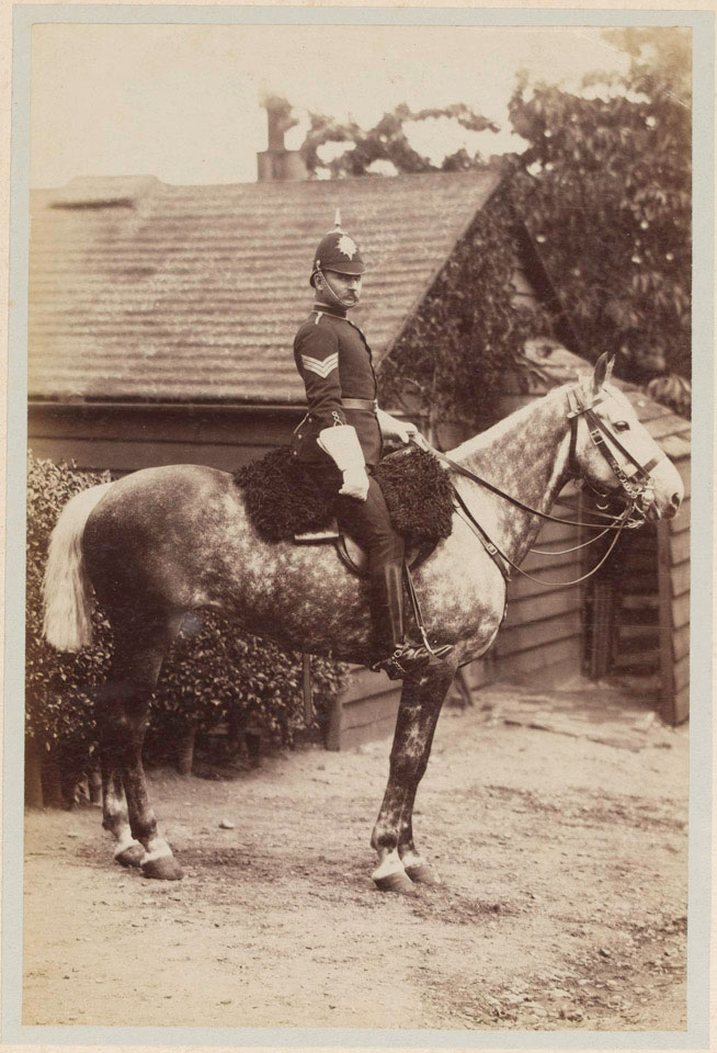 Sergeant Of The Military Mounted Police Aldershot 1895 c Online 