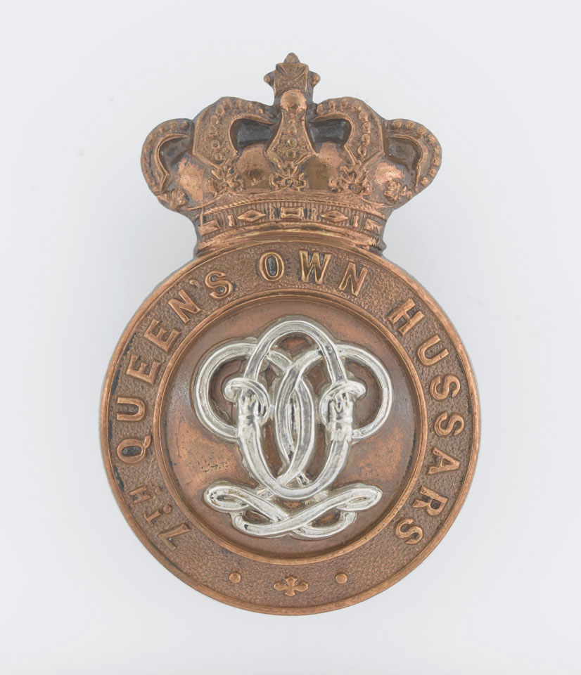Cap badge, other ranks, 7th (Queen's Own) Hussars, 1900 (c)