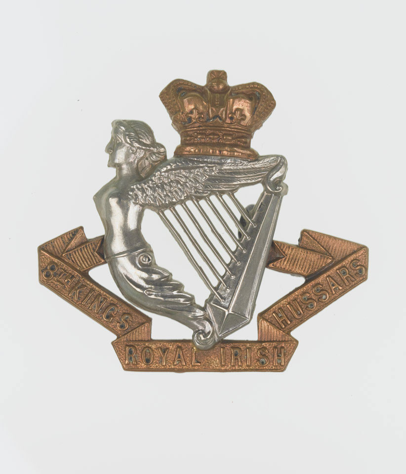Cap badge, other ranks, 8th (King's Royal Irish) Hussars, 1900 (c)