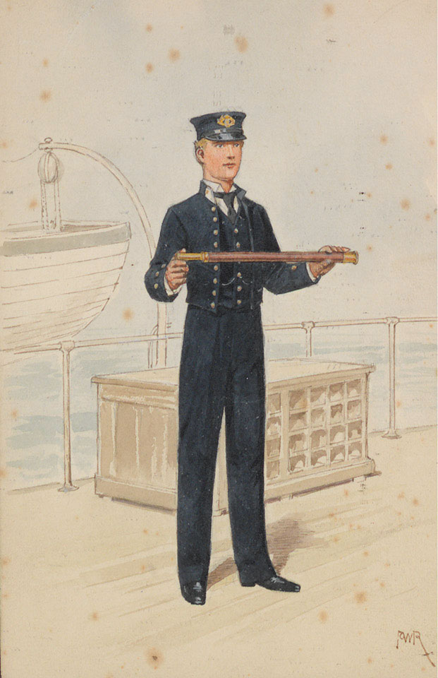 Royal Navy, Midshipman, 1900 (c) | Online Collection | National Army ...
