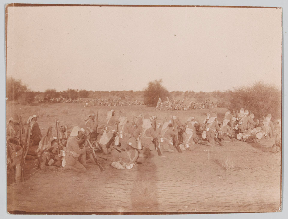 Resting on the march to Atbara, 1898