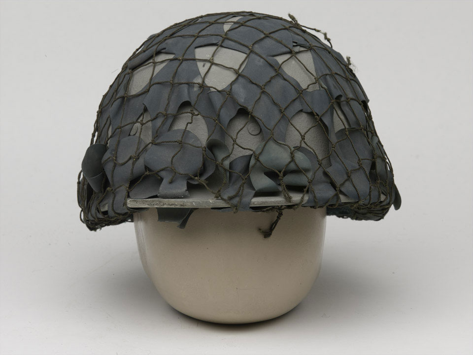 Helmet used by the Iraqi forces in Basra, 2003 (c)