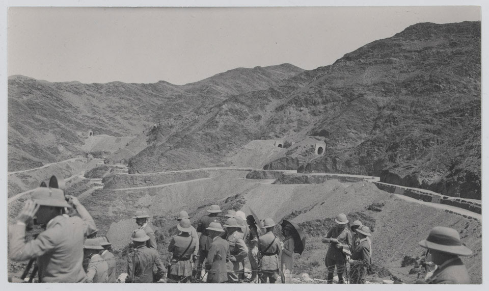 The opening of the Khyber railway, 1925